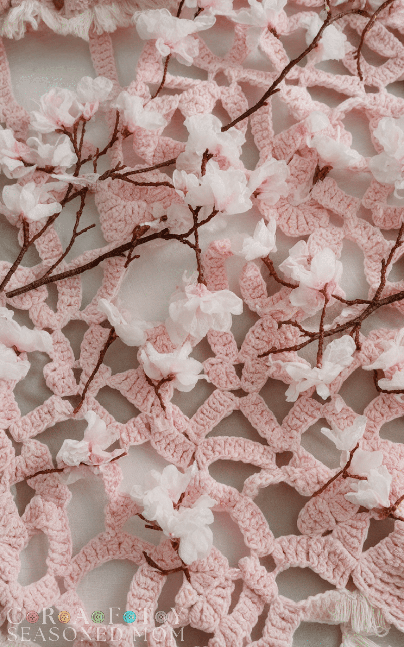 17 Beautiful Crochet Blanket Patterns with Flowers 