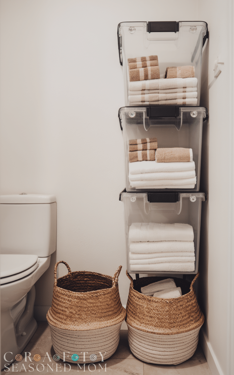 17 Best Tiny Bathroom Storage Ideas 