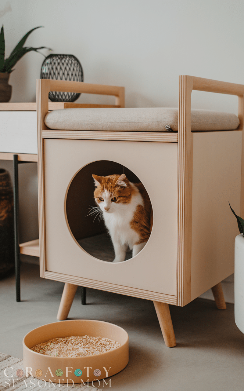 17 Best Hidden Cat Litter Box Ideas for a Cleaner and Stylish Home