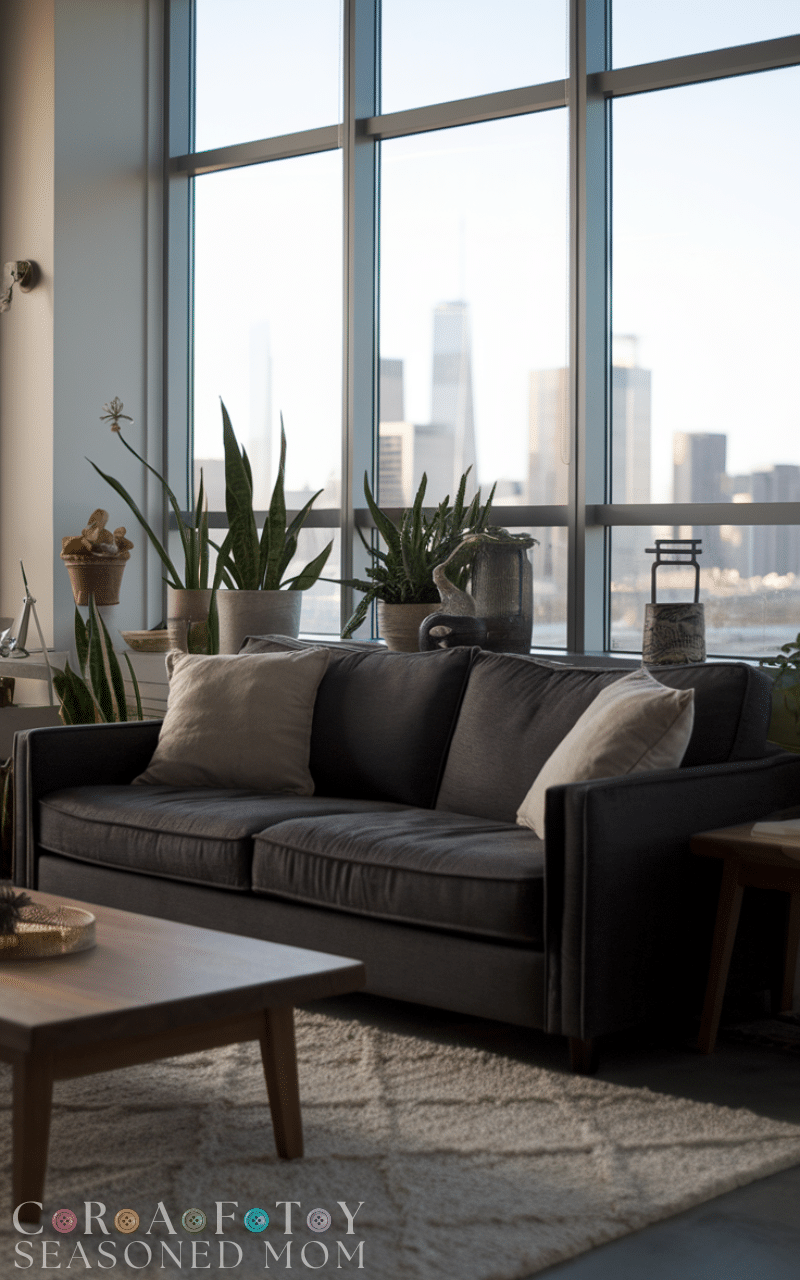 17 Best Dark Grey Sofa Living Room Ideas