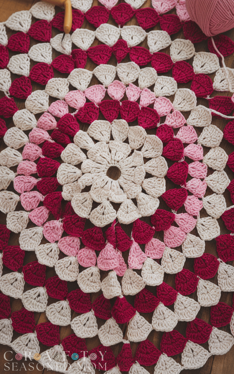 17 Beautiful Crochet Blanket Patterns with Flowers 