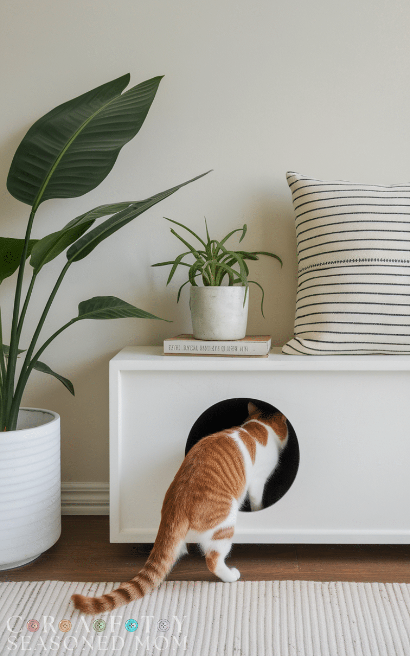 17 Best Hidden Cat Litter Box Ideas for a Cleaner and Stylish Home