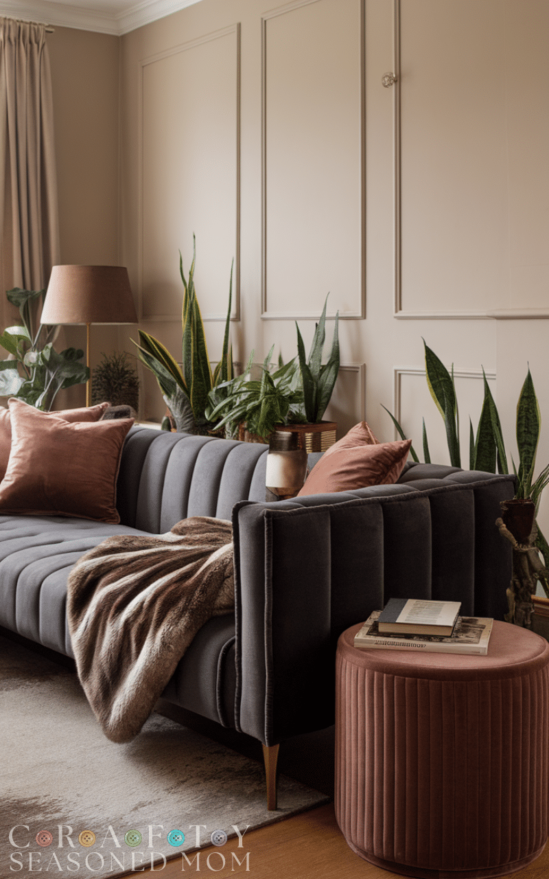 17 Best Dark Grey Sofa Living Room Ideas