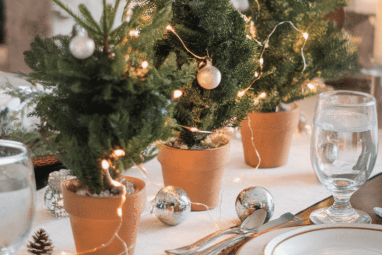 DIY Christmas Centerpieces