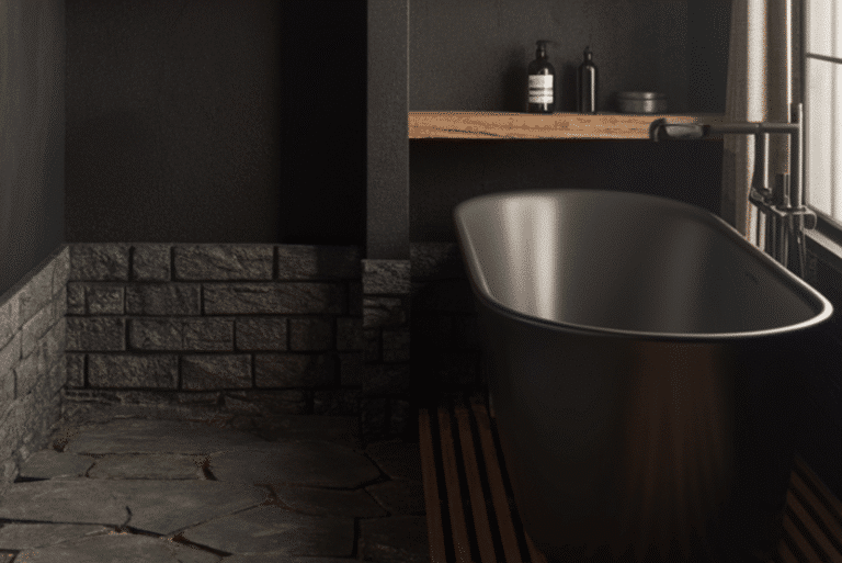 Moody Bathroom