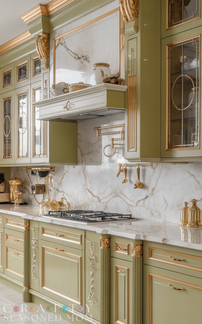 14 Best Avocado Green Kitchens