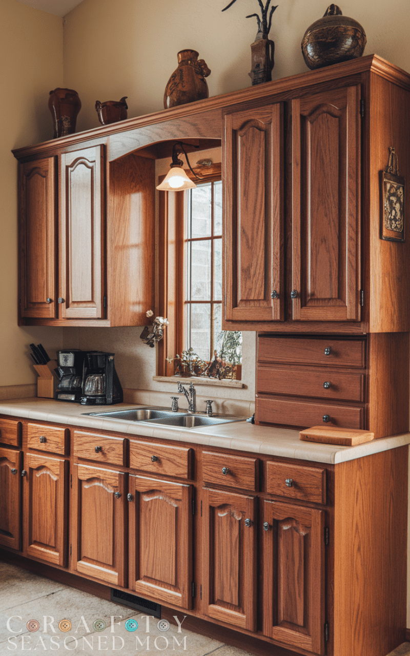 14 Best Red Oak Kitchen Cabinets Ideas 