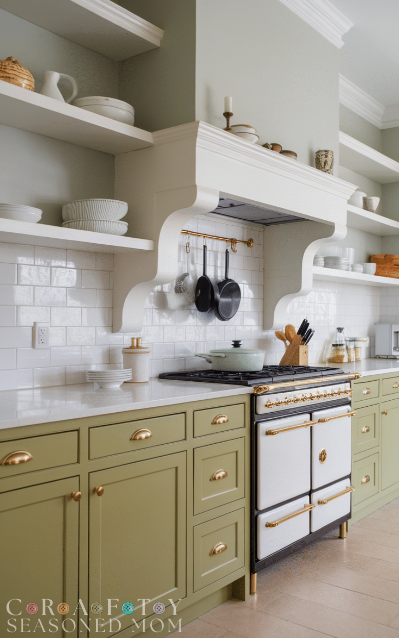14 Best Avocado Green Kitchens
