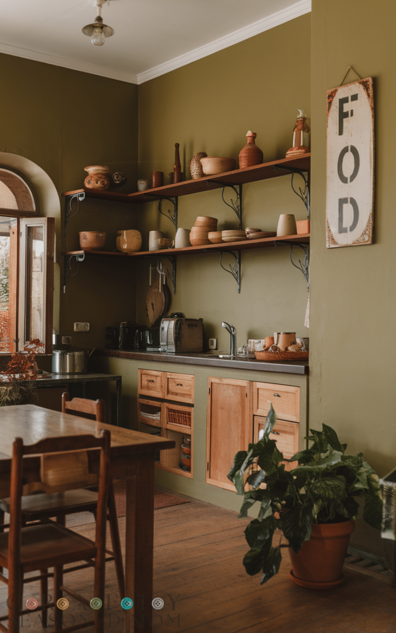 14 Stunning Green Kitchen Walls Ideas