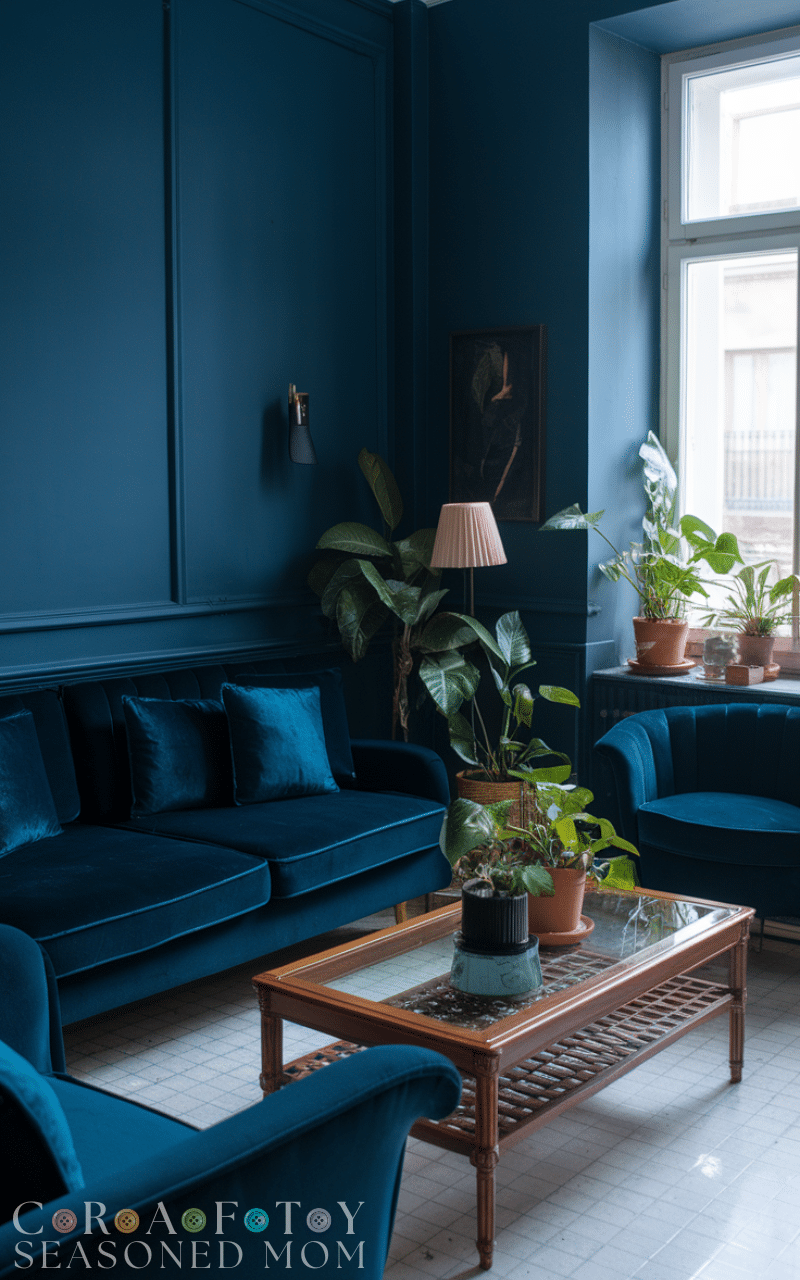 14 Best Dark Blue Apartment Designs
