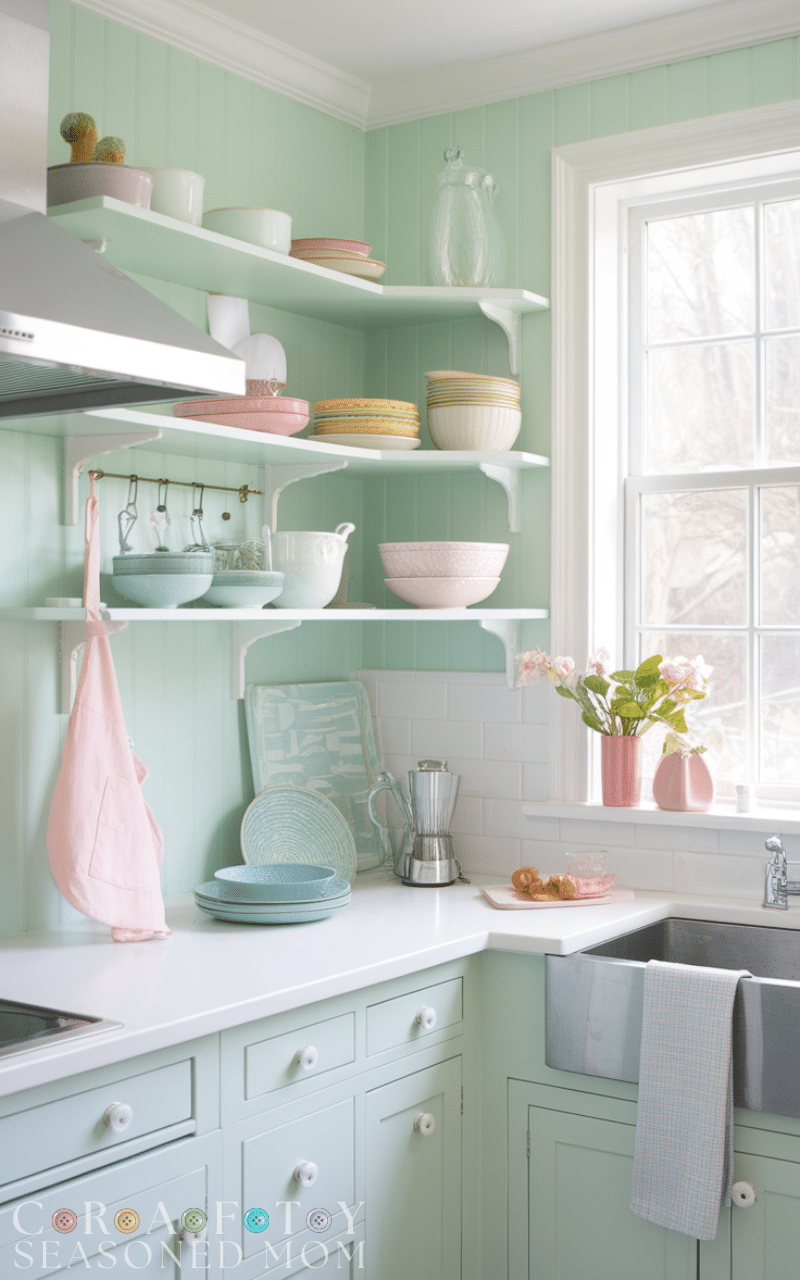 14 Stunning Green Kitchen Walls Ideas
