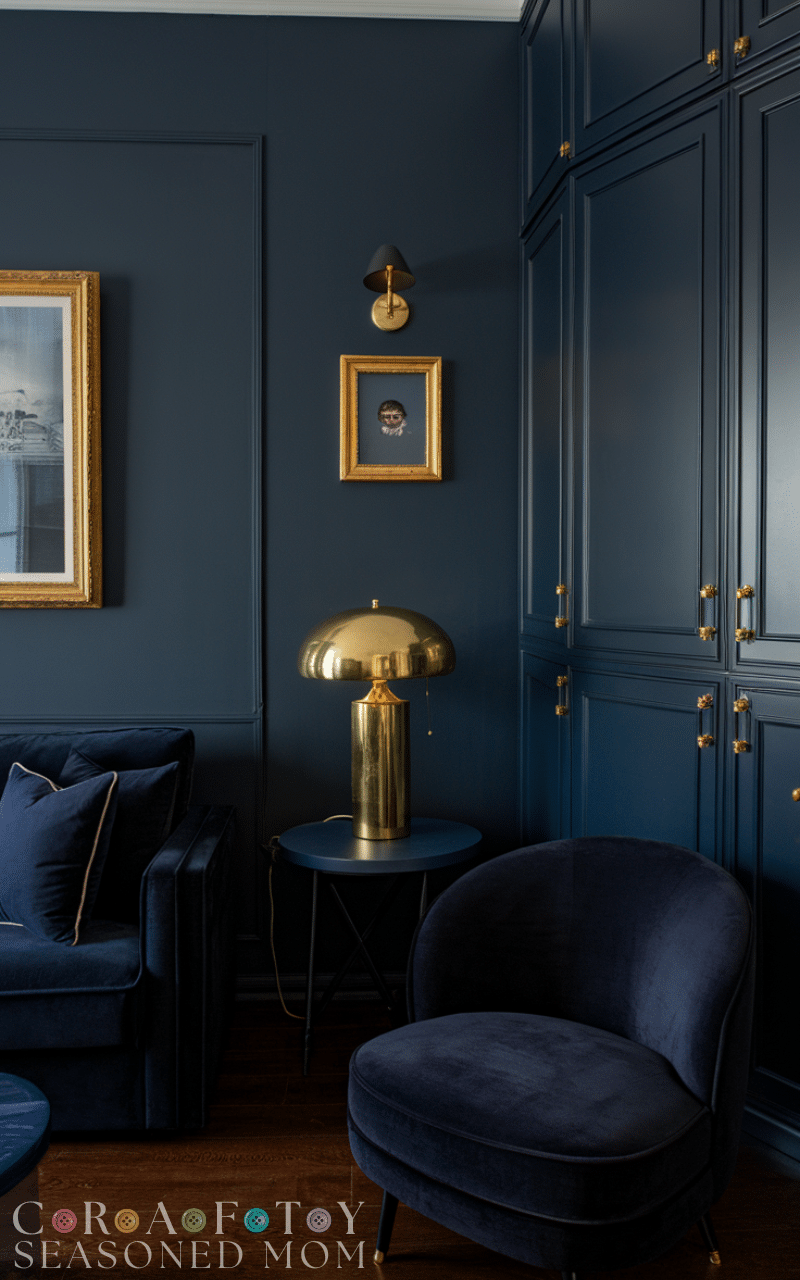 14 Best Dark Blue Apartment Designs