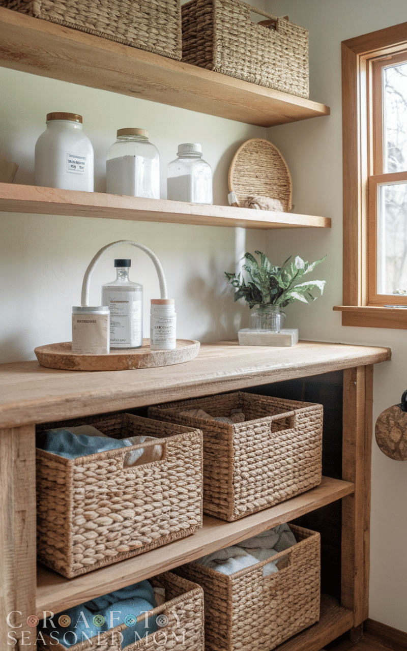 17 Best Rustic Cottage Laundry Room Makeover Ideas