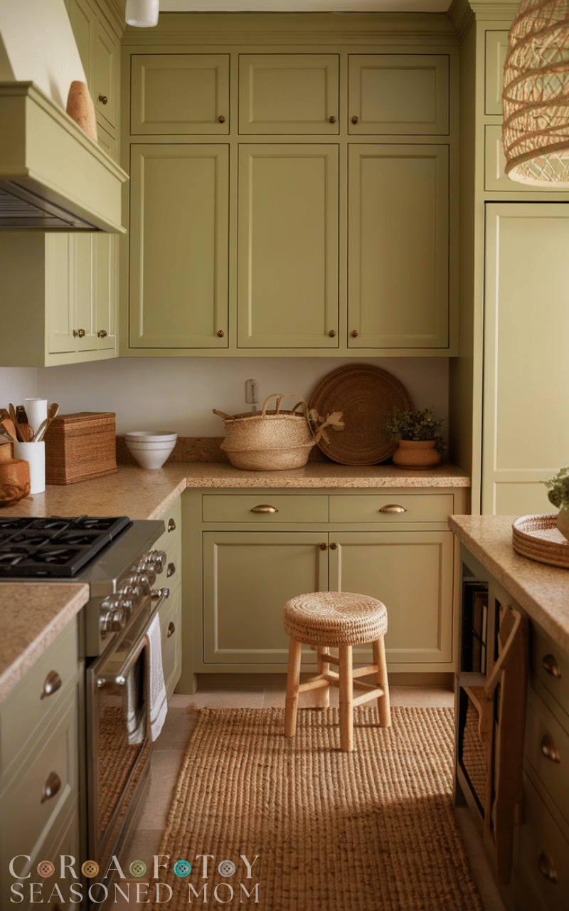 14 Best Avocado Green Kitchens
