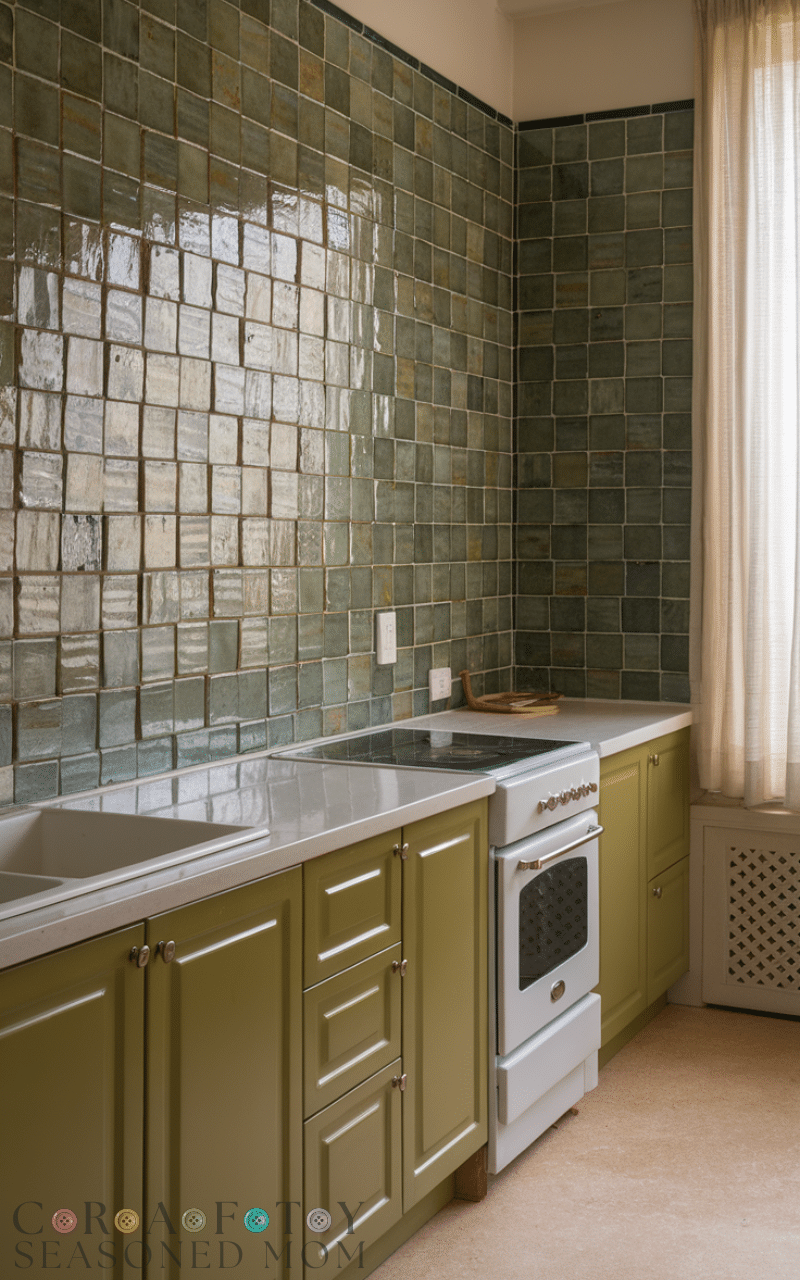 14 Best Avocado Green Kitchens