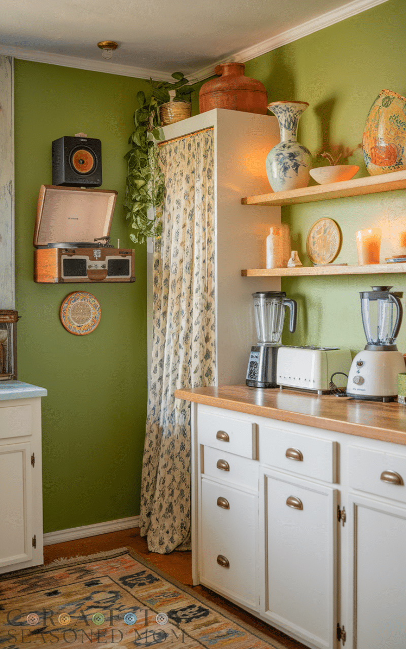 14 Stunning Green Kitchen Walls Ideas