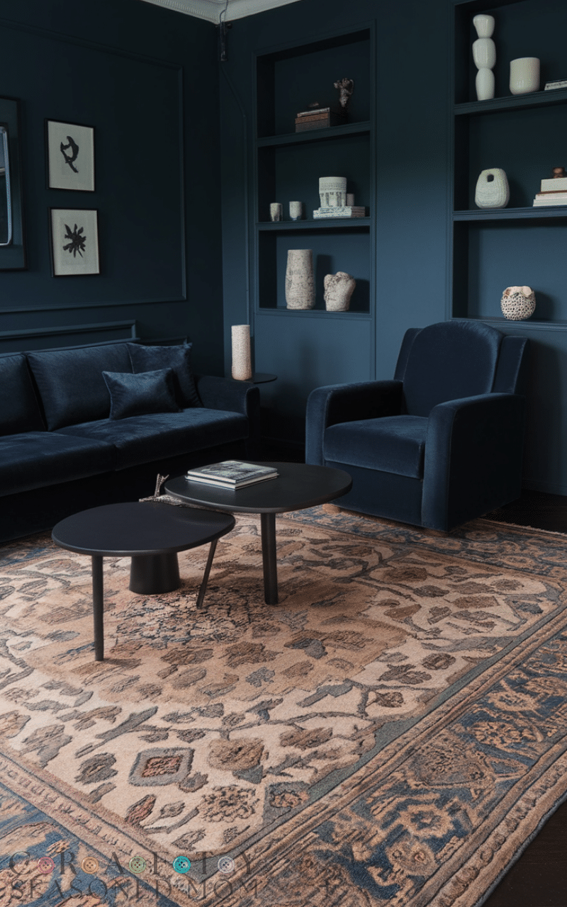 14 Best Dark Blue Apartment Designs