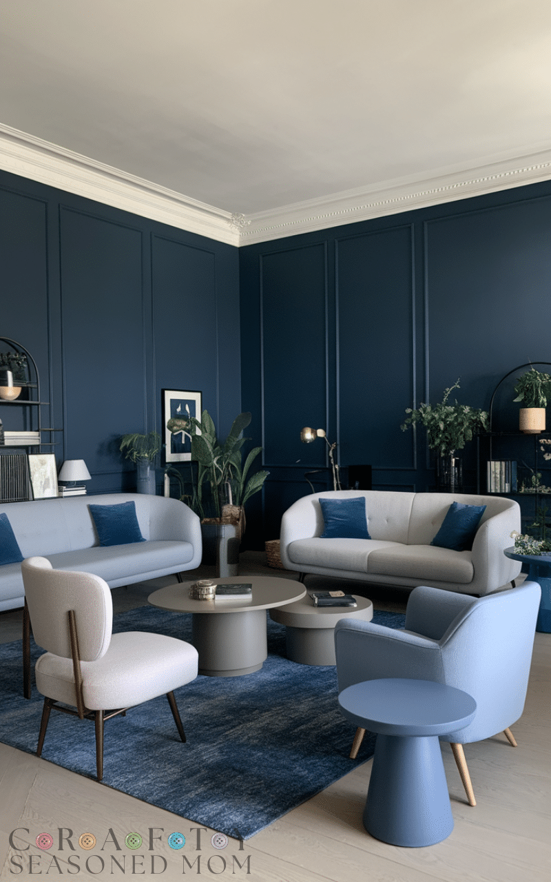 14 Best Dark Blue Apartment Designs