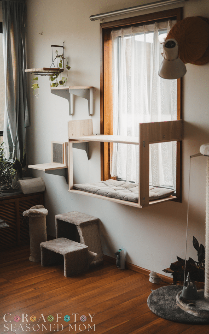 14 Easy Climbing Cat Shelves Ideas