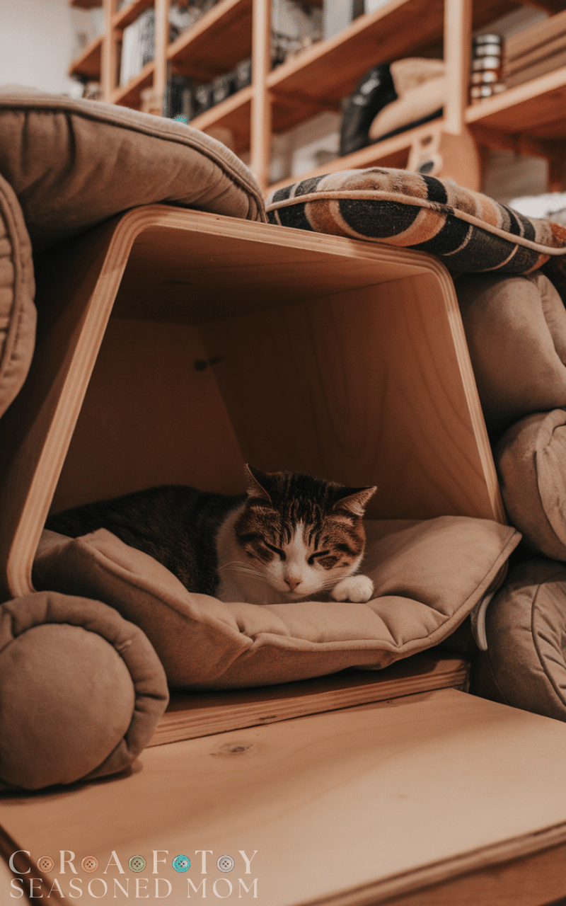 15 Best Easy DIY Cat Nook Ideas
