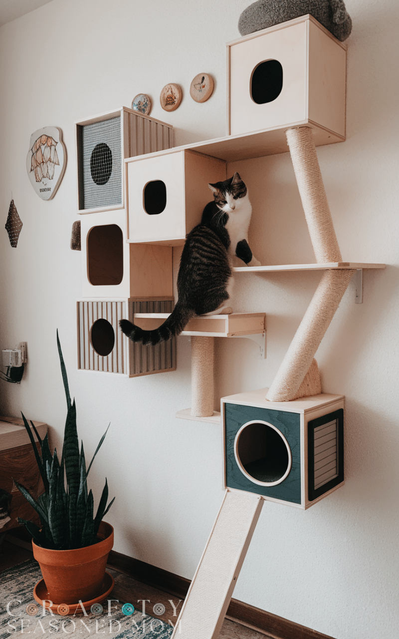 15 Best Easy DIY Cat Nook Ideas