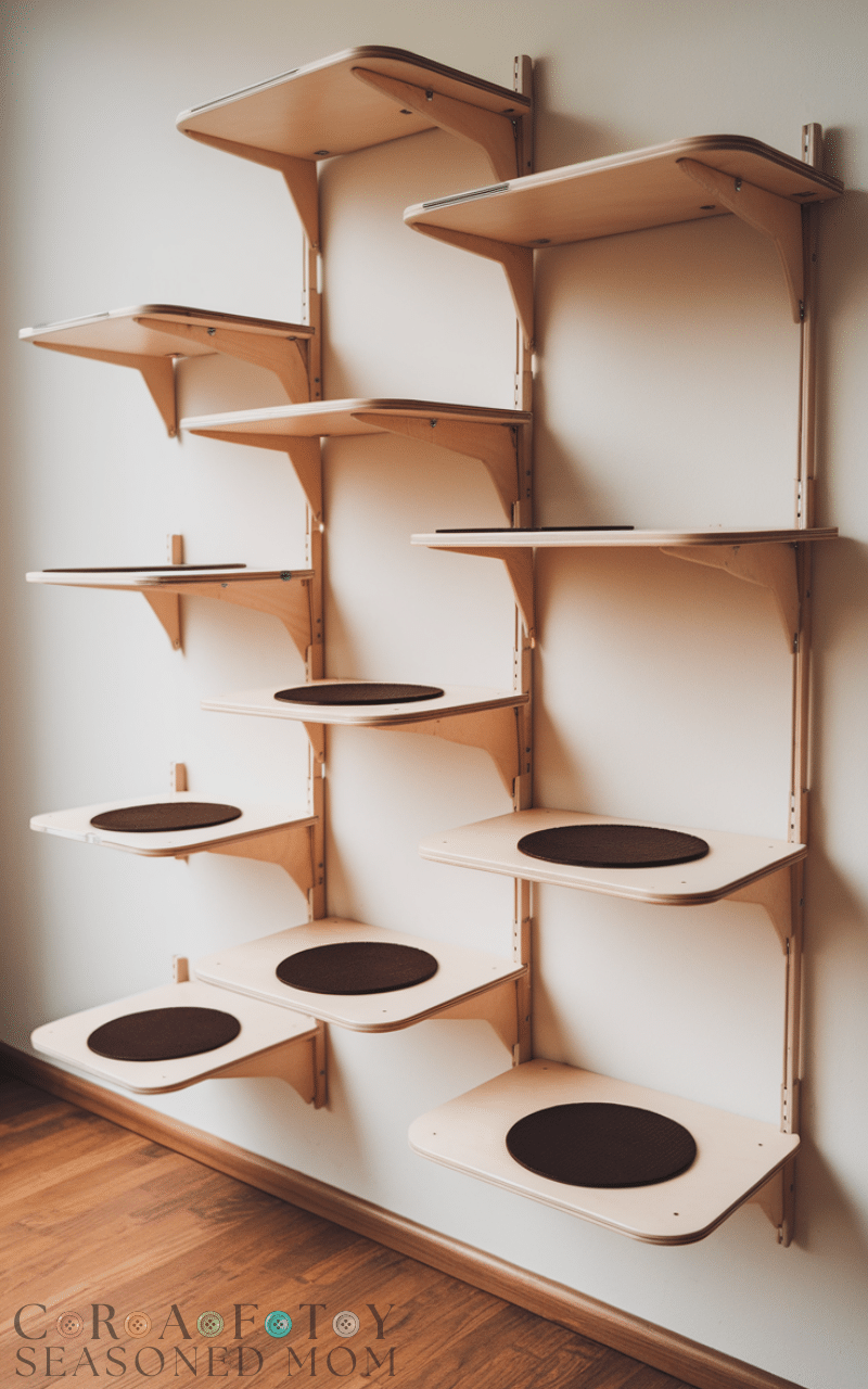 14 Easy Climbing Cat Shelves Ideas