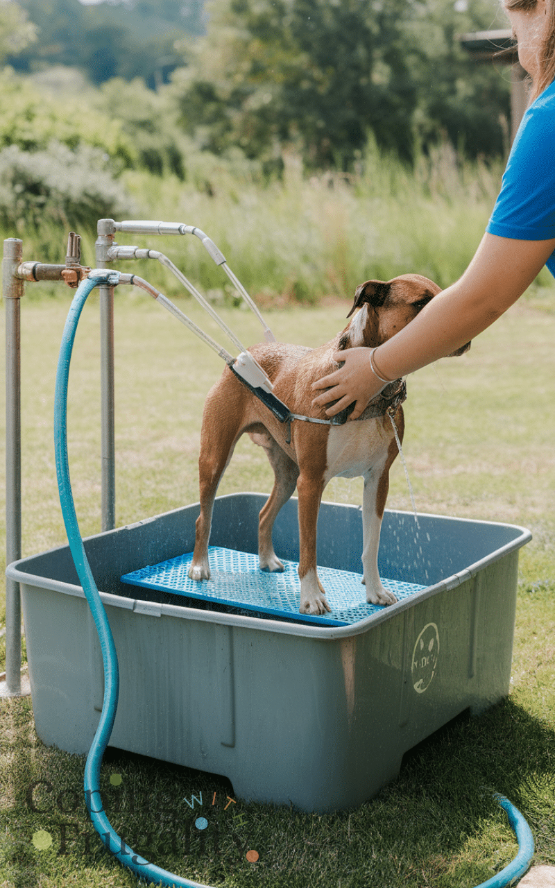 17 Best Dog Bath Tubs and Washing Station Ideas