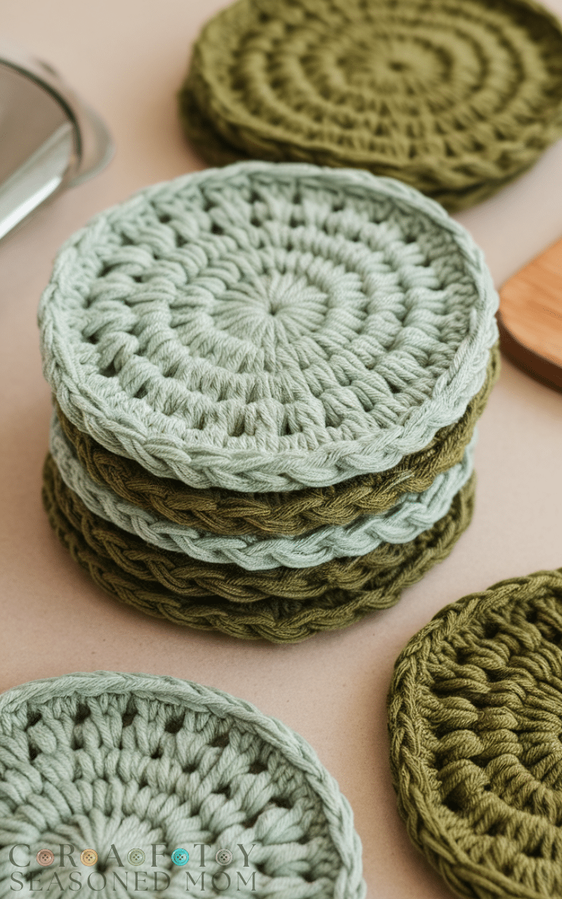 17 Easy Green Crochet Projects Ideas