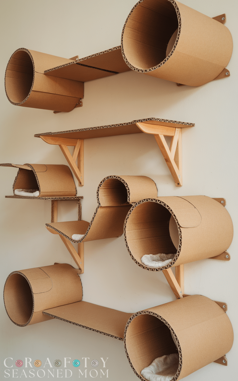 14 Easy Climbing Cat Shelves Ideas