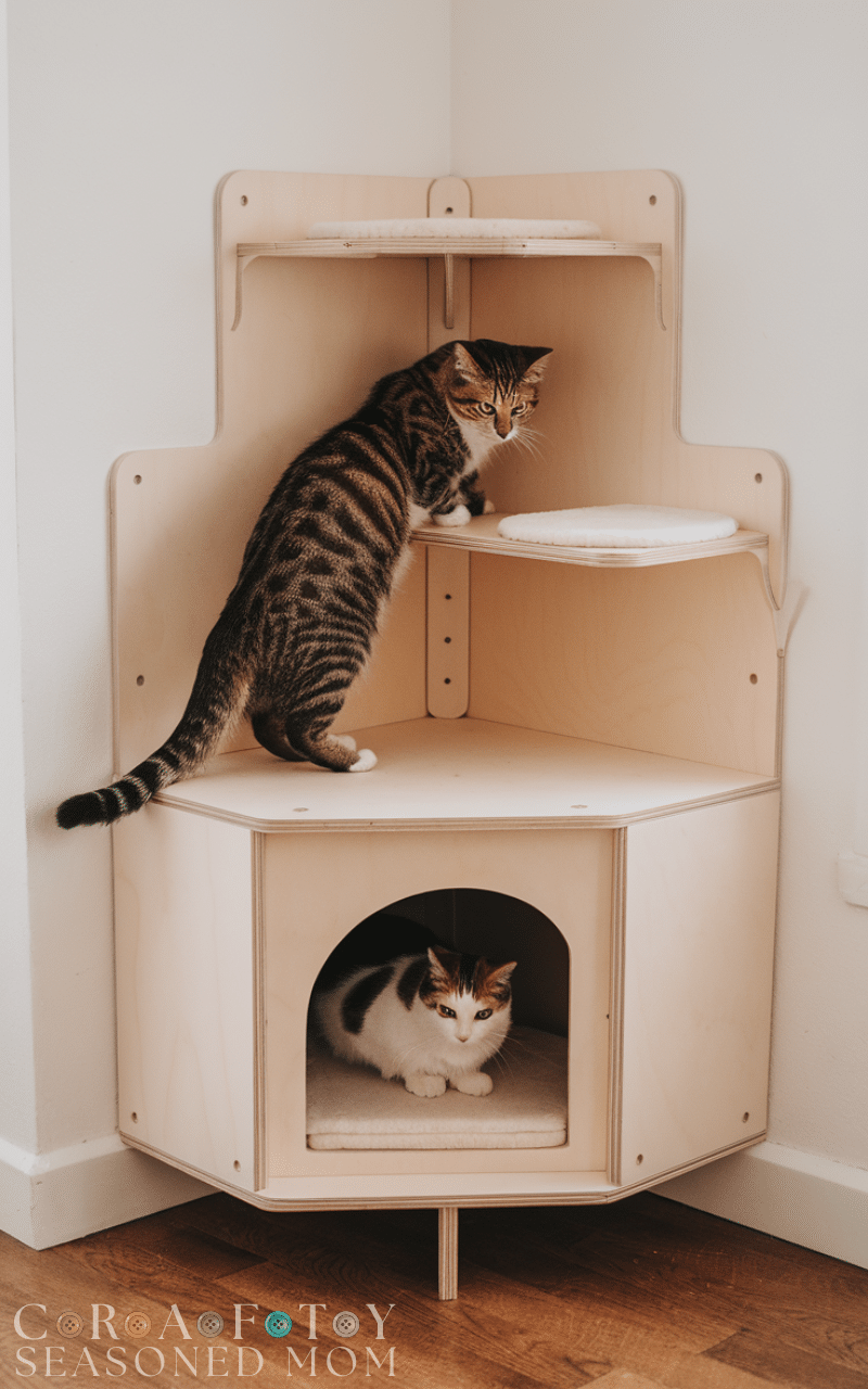 14 Easy Climbing Cat Shelves Ideas